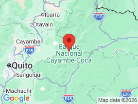 Map of Site Report: Parque Nacional Cayambe-Coca, Ecuador